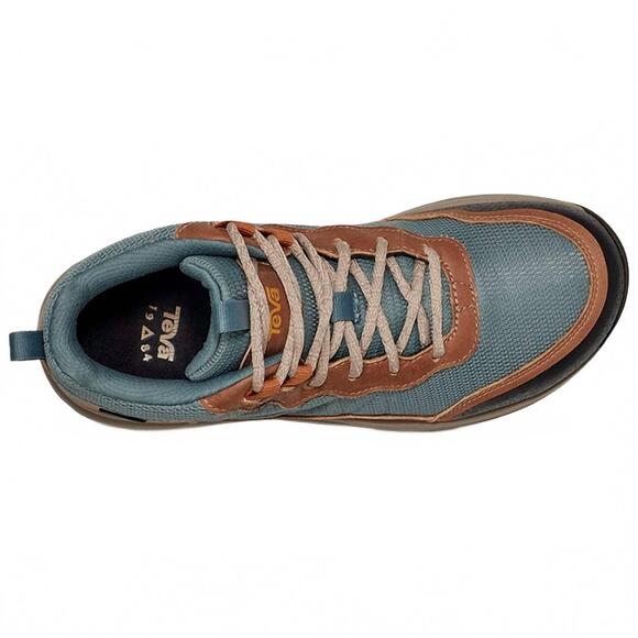 NEW TEVA women's ridgeview mid rp hiking boot in tan/ trooper - Picture 6 of 7